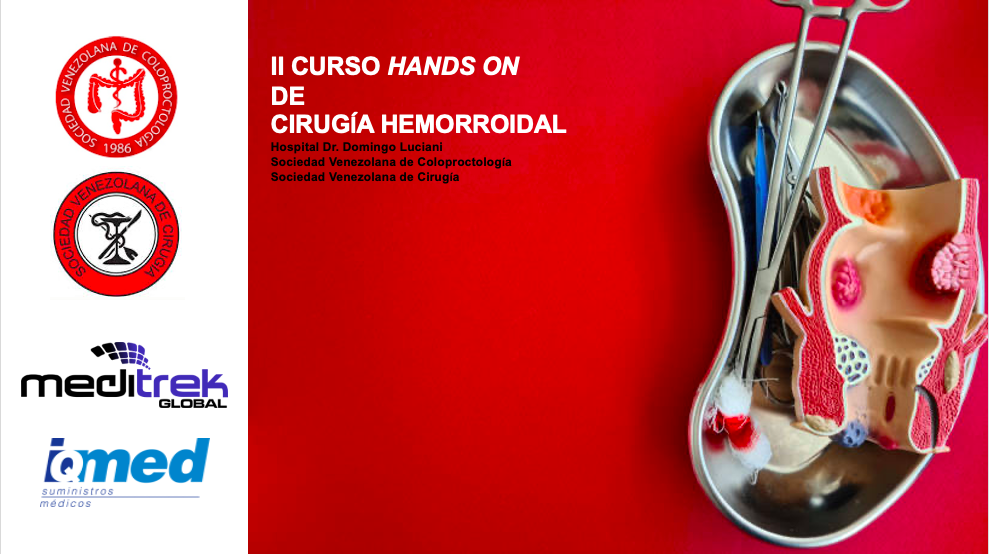 CURSO HÍBRIDO TEORICO-PRÁCTICO HANDS ON DE ENFERMEDAD HEMORROIDAL 